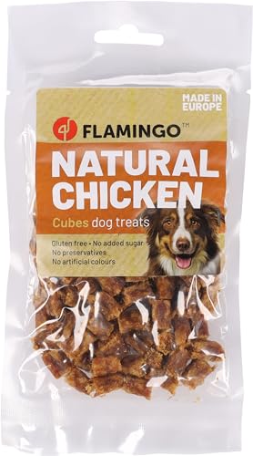 Nature Snack Huhn WÜRFEL 80G von Flamingo