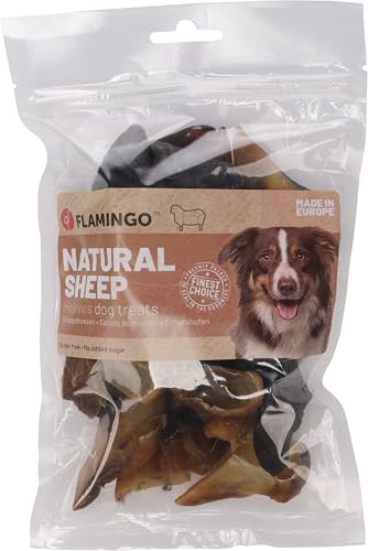 Flamingo Snack Nature – Schafshuf | 100% Natürlich & Langanhaltender Kauspaß für Hunde! von Flamingo