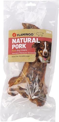 Flamingo Nature Snack SCHWEINEFUSS HALB 1ST von Flamingo