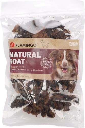 Flamingo Nature Snack ZIEGENLUNGE WÜRFEL FLACH 150G von Flamingo