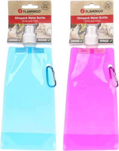 Flamingo PIGO Faltbare WASSERFLASCHE 450ML von Flamingo