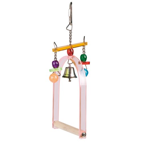 Flamingo Paulchen 108640 Papageienschaukel Acryl Swing xs von Flamingo