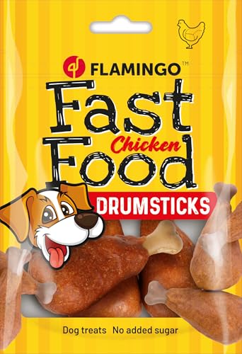 Flamingo Snacks Fast Food Hühnerschenkel mit Huhn - 140gr 3 stück von Flamingo