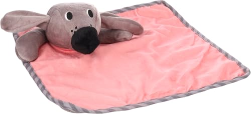 Flamingo Spielzeug WELPE LIVO KUSCHELTUCH ROSA 29x29x7CM von Flamingo