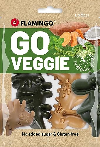 Veggie Dino Mix L 2ST 120G von Flamingo