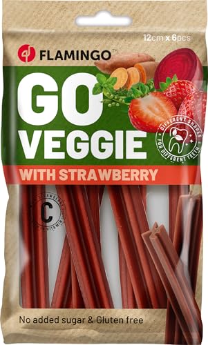 Flamingo Veggie Stick MIT Erdbeere 12CM 6ST 78G von Flamingo