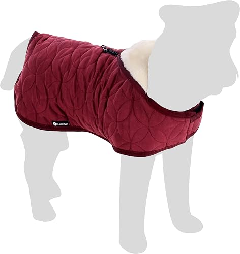 Flamingo WINTERMANTEL Koda Bordeauxrot 40CM von Flamingo