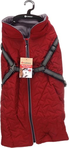 WINTERMANTEL DUKER ROT 55CM von Flamingo