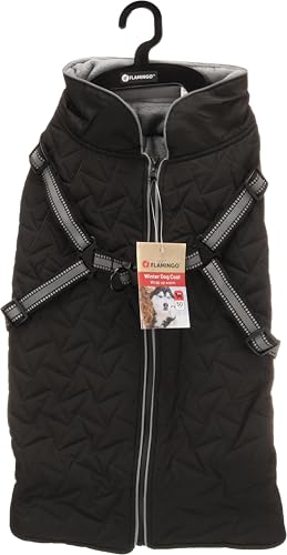 WINTERMANTEL DUKER SCHWARZ 50CM von Flamingo