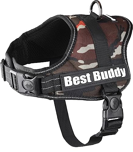 Geschirr Best Buddy Pluto Jungle Camouflage S 50-70CM*25MM von Flamingo