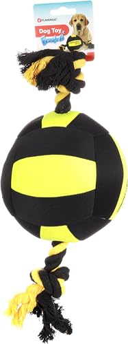 Flamingo HS MATCHBALL Aqua SCHWARZ/GELB 18CM von Flamingo