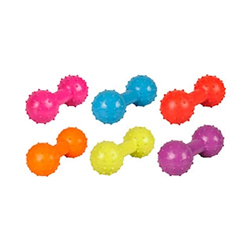 Flamingo Hundespielzeug: HANTEL aus Gummi 12cm #70280600 von Flamingo