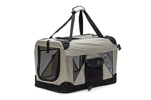 Karlie 506729 Transportbox Fun, Nylon, grey, 47x35x35 cm von Flamingo