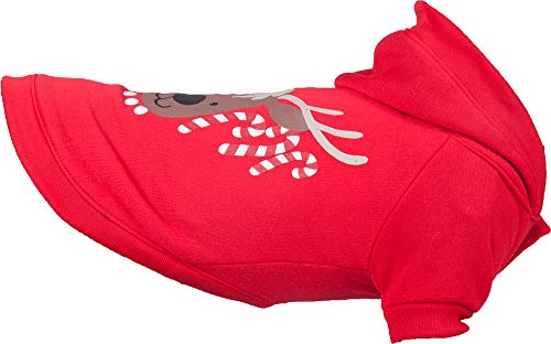 Karlie Hundepullover Weihnachtsmotiv LED L: 25 cm rot von Flamingo