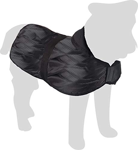 Karlie Karlie 5232224 Hundemantel Eisbär L: 30 cm schwarz 1 Bauchgurt von Flamingo