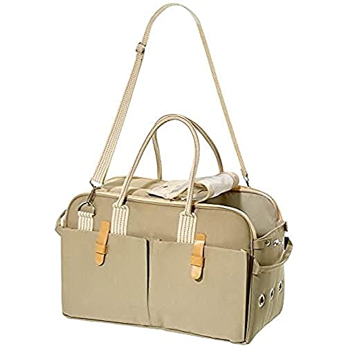 Karlie Tragetasche, 45 x 21 x 30 cm, beige von Flamingo