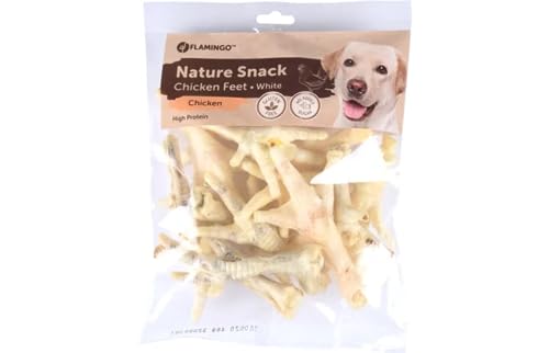 Nature Snack HÜHNERFÜßEN WEIß 200GR von Flamingo