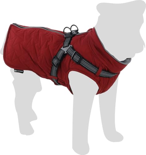 WINTERMANTEL DUKER ROT 35CM von Flamingo