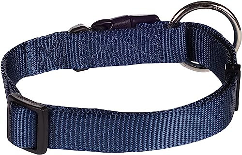 Halsband ZIGGI DUNKELBLAU M 40-55CM 20MM von Flamingo