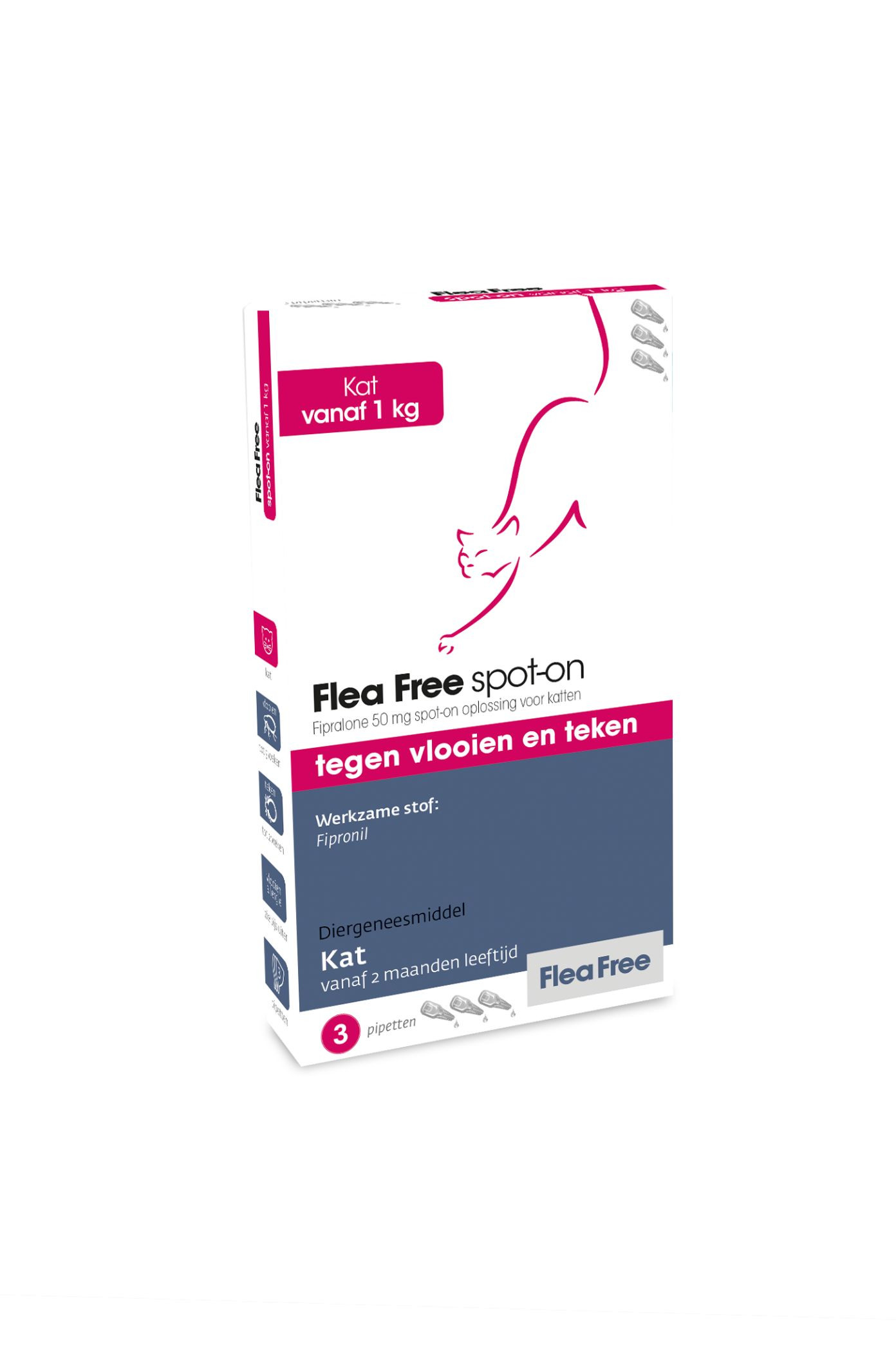 Flea Free Spot-On Katze 2 x 6 Pipetten von Flea Free