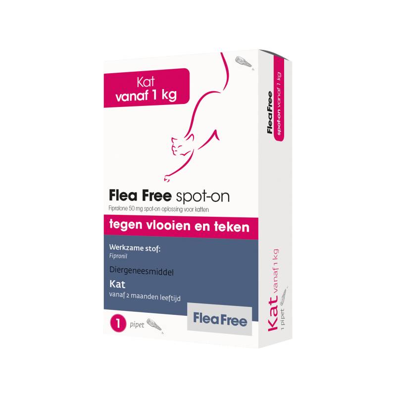 Flea Free Spot-on Katze - 6 Pipetten von Flea Free