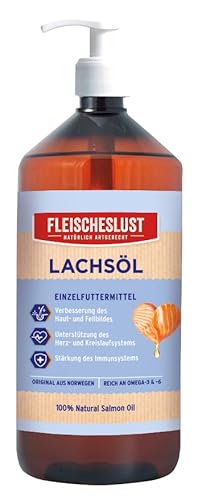 Fleischeslust Lachsöl, 1er Pack (1 x 1000 ml) von Fleischeslust