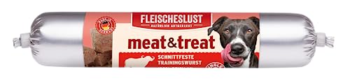 Fleischeslust Meat & Treat Büffel Wurst (1 x 80 Gramm) von Fleischeslust