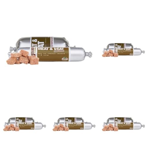 Fleischeslust Meat & Treat Pferd Pockets Wurst (1 x (4x40)) (Packung mit 5) von Fleischeslust