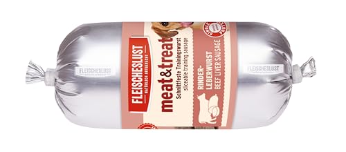 Fleischeslust Meat & Treat Rinderleberwurst 200g von Fleischeslust