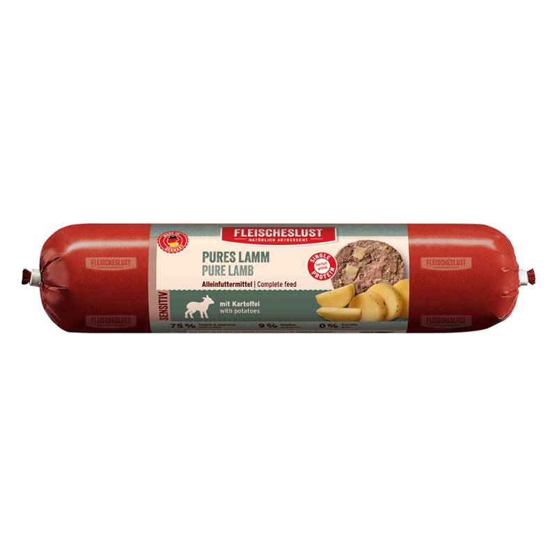 Fleischeslust Sensitiv 6 x 800 g - Pures Lamm mit Kartoffel von Fleischeslust