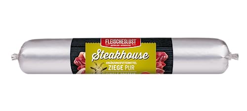 Fleischeslust Steakhouse Ziege pur Wurst (1 x 600 Gramm) von Fleischeslust