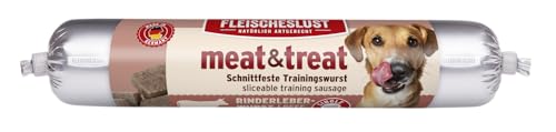 Meat & Treat Rinderleberwurst (33 x 80 Gramm) von Fleischeslust