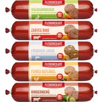 Sparpaket Fleischeslust 24 x 800 g - Mix (5 Sorten gemischt) von Fleischeslust