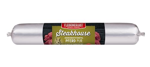 Steakhouse Pferd pur Wurst (14 x 600 Gramm) von Fleischeslust