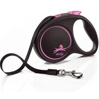 Flexi Black Design Gurt pink M, 5 m, 25 kg von Flexi