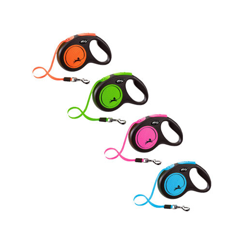 Flexi Rollleine New Neon - Rosa - S Flexi Rollleine New Neon - Rosa - S von Flexi