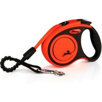 Flexi XTREME Gurt-Rollleine orange/ schwarz XS, 3 m von Flexi