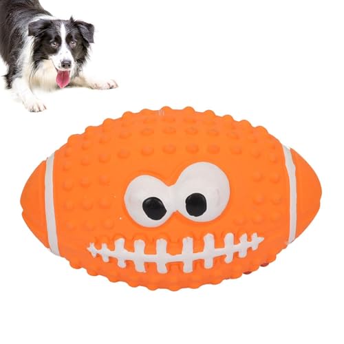 Flkiglm Quietschender Hundeball,Hüpfender Apportierball aus Latex für Welpen | Soft Fetch Play Toy, Kauspielzeug für Hunde, Interaktiver Hundeball für Welpen und kleine Hunde von Flkiglm