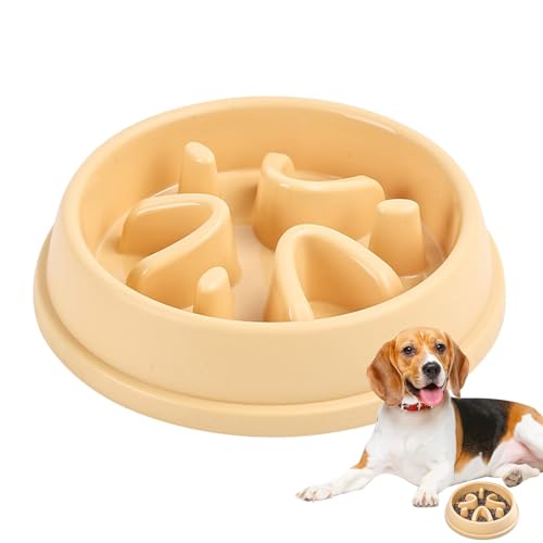 Hundenapf Slow Feeder,Slow Feeder Hundenapf für kleine Rassen,rutschfeste Hunde-Slow-Feeder-Hundefutternäpfe - Slow Feeder Katzennapf, Hunde-Puzzle-Futternapf für gesunde Ernährung, Heimgebrauch von Flkiglm