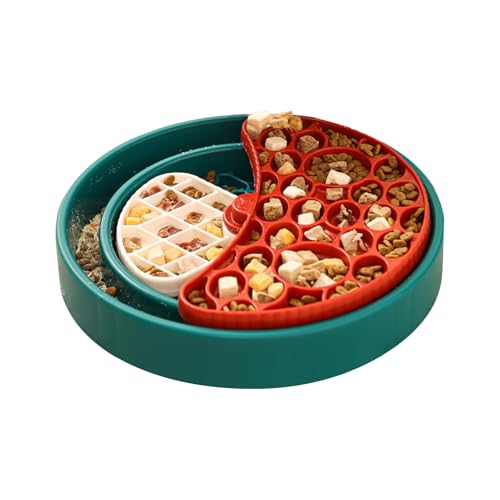 Verlangsamter Fressnapf Für Hunde - Futterlabyrinth Interaktives Hundespielzeug,Interaktiver Dreh Napf Für Sicher Gesunde Ernährung Stressabbau Haustier Welpe Verlangsamter Fressnapf Für Hunde - Futterlabyrinth Interaktives Hundespielzeug,Interaktiver Dreh Napf Für Sicher Gesunde Ernährung Stressabbau Haustier Welpe von Flkiglm