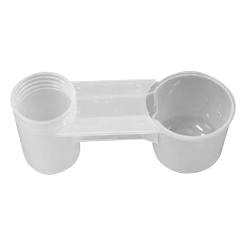 Wasserspender Für Vogelkäfige | Spritzwassergeschützter Wasserspender Für Vögel,Zweiport Transparent Spender Für Hühner Finken Sittiche Meisen Haus Und Garten Wasserspender Für Vogelkäfige | Spritzwassergeschützter Wasserspender Für Vögel,Zweiport Transparent Spender Für Hühner Finken Sittiche Meisen Haus Und Garten von Flkiglm