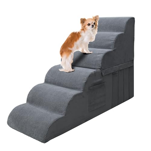 3-in-1 Hundetreppe mit extra Hundebett von Floisdace