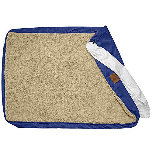 Floppy Dawg bezug und wasserdichte Innenauskleidung für Hundebett. Passend für groÃŸe Hundebetten, 101,6 x 71,1 cm. Save a Damaged Hundebett Schützt ein Kissen. Machen Sie ein neues Bett. von Floppy Dawg