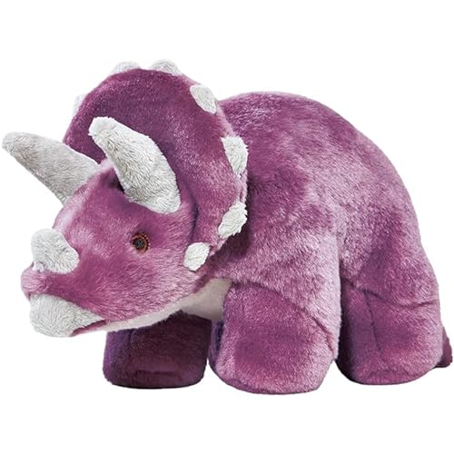 Fluff & Tuff, Charlie Triceratops Hundespielzeug, Plüsch, Größe L, 35,6 cm von Fluff & Tuff