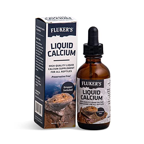 Fluker Labs SFK73061 Liquid Calcium Concentrated Reptile Supplement, 1.7-Ounce by von Fluker's