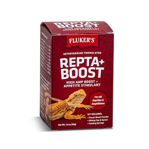 Fluker's Insektivore/Carnivore High AMP Boost Reptilien-Nahrungsergänzungsmittel, 50 g von Fluker's