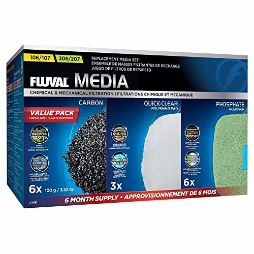 Fluval 107/207 Nachfüllpackung, 6 Monate, 700 g von Fluval