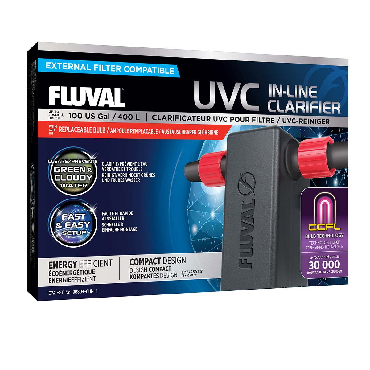 Fluval 3W CCFL UVC-Klärer von Fluval