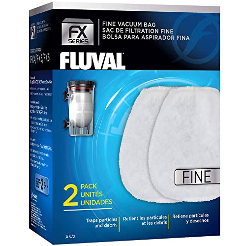 Fluval Vakuum-Beutel grob, fuer Kiesreiniger fuer Fluval Aussenfilter FX4, FX5 und FX6, weiss von Fluval