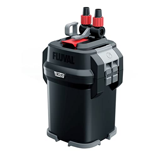 Fluval 107 Außenfilter für Aquarien, von 40 bis 130l, 550 l/h, 10W von Fluval